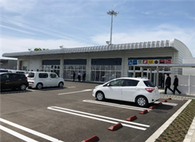 佐賀空港敷地内レンタカーターミナル