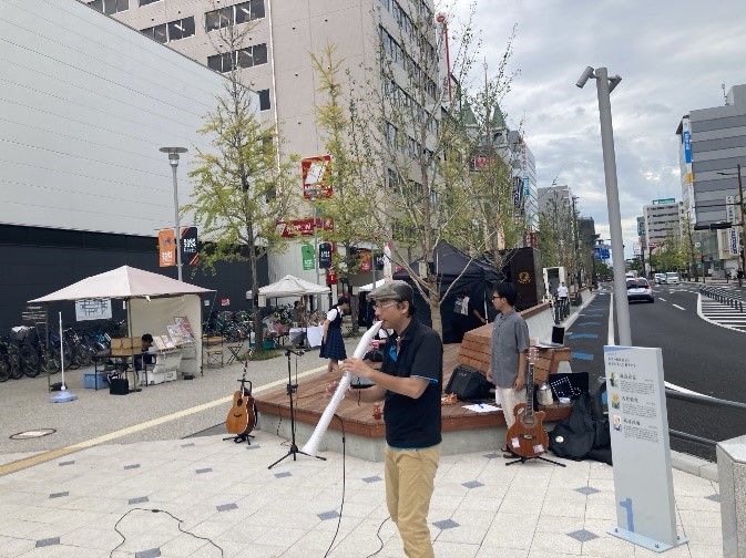 音楽イベントの様子