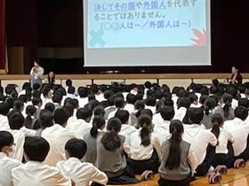 鳥栖高等学校講義風景　2