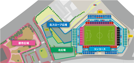 北広場
