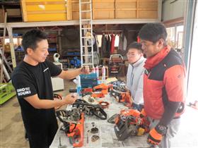 01林業経営体育成(林業機械整備)研修