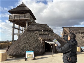 クイズラリーの様子