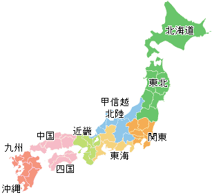 県外リンク地図