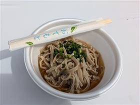 出来上がった蕎麦