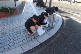 美化作業の様子2枚目