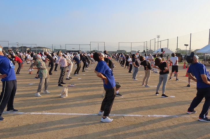 808日前記念ラジオ体操.JPG